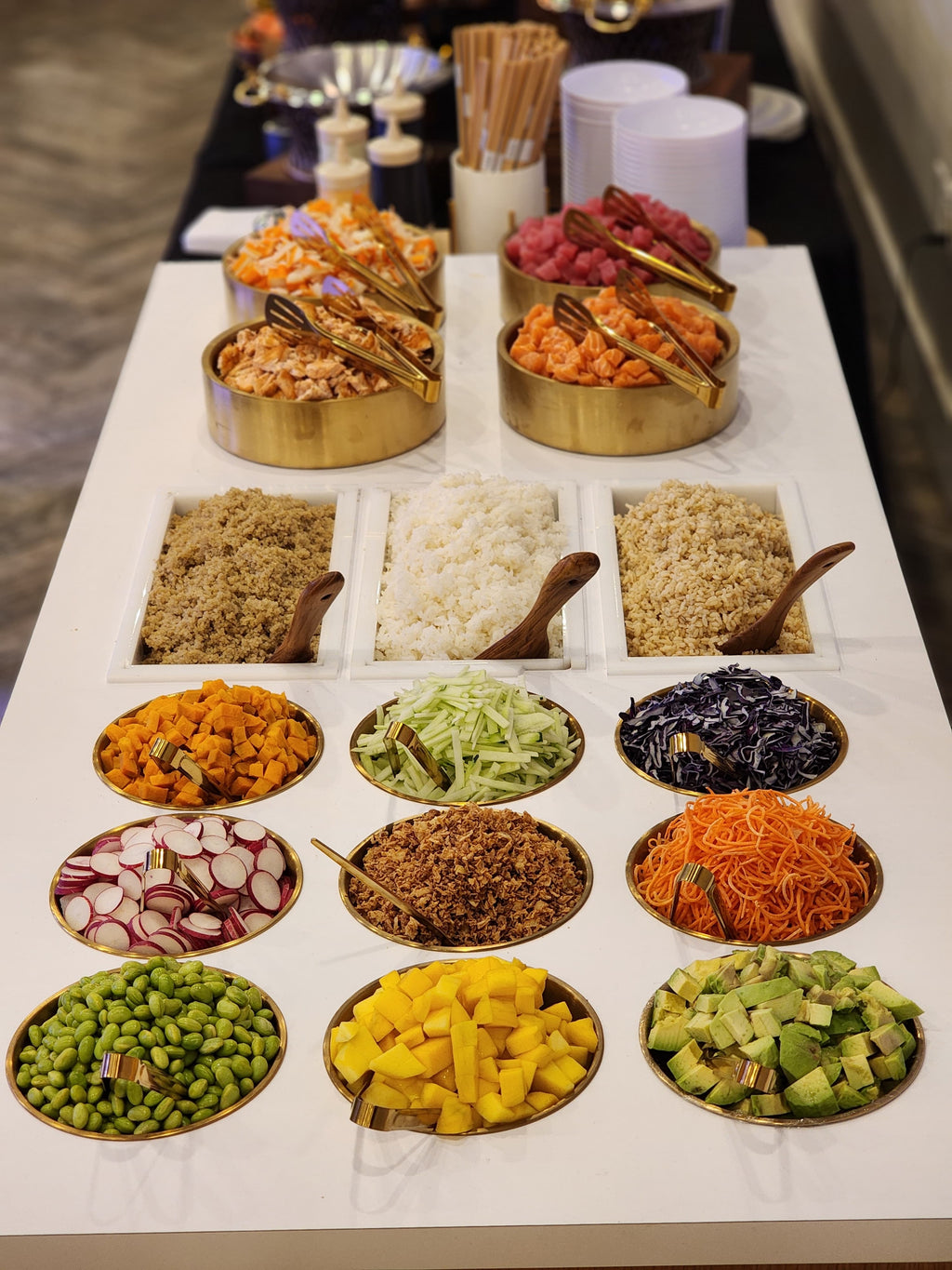 Poké Bowl Cart