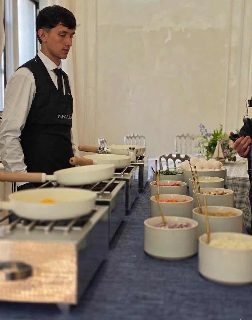 Omelet Station